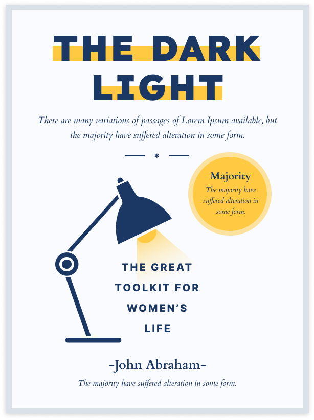 the dark light